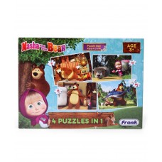 Frank Masha And The Bear : 4 IN 1 (9,12,18,24)