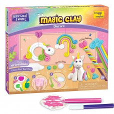 Imagimake Magic Clay Colour & Create Unicorn Craft Kit